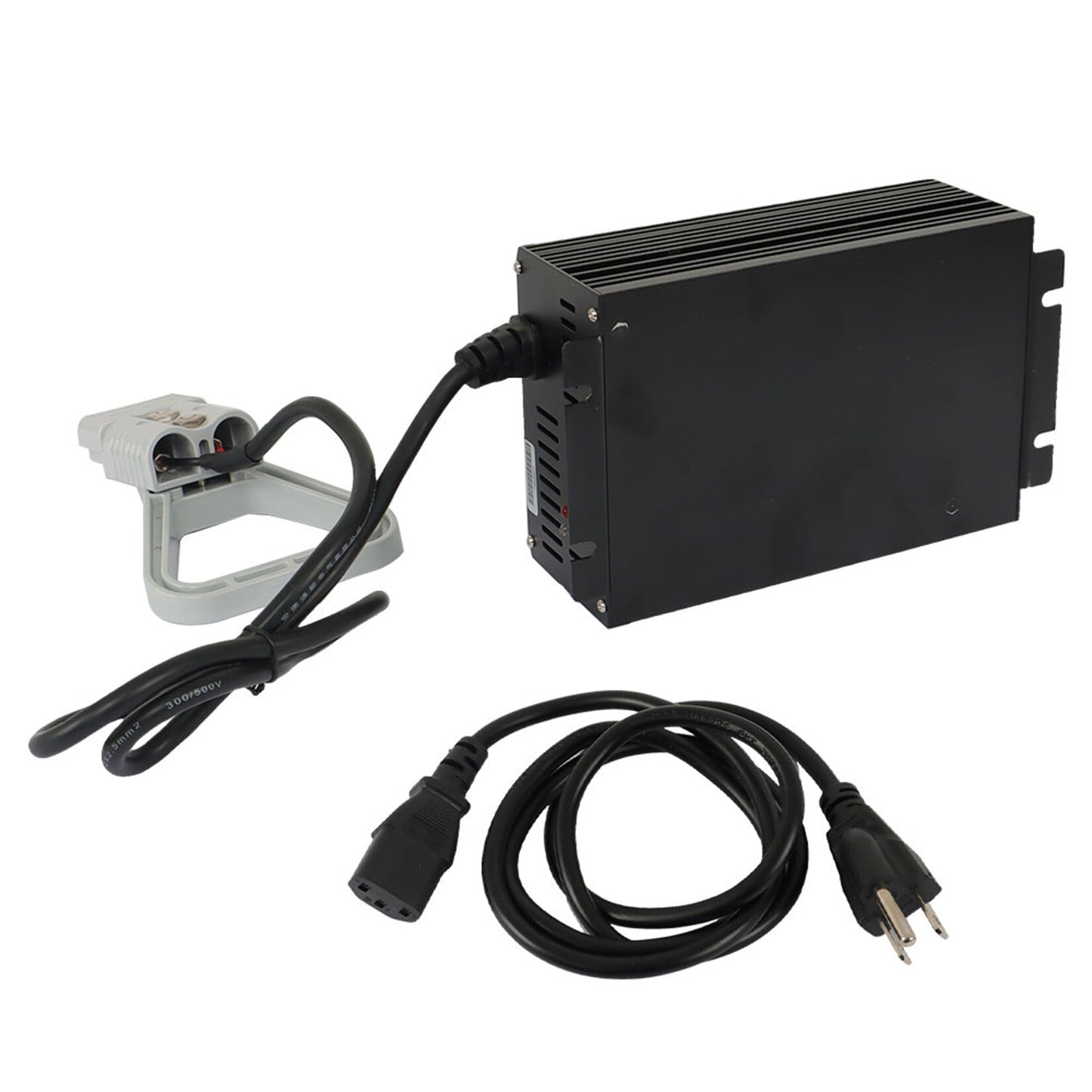 findmall 24V Floor Scrubber, Pallet Jack Battery Charger w/ 175A Rating SB175 Connector