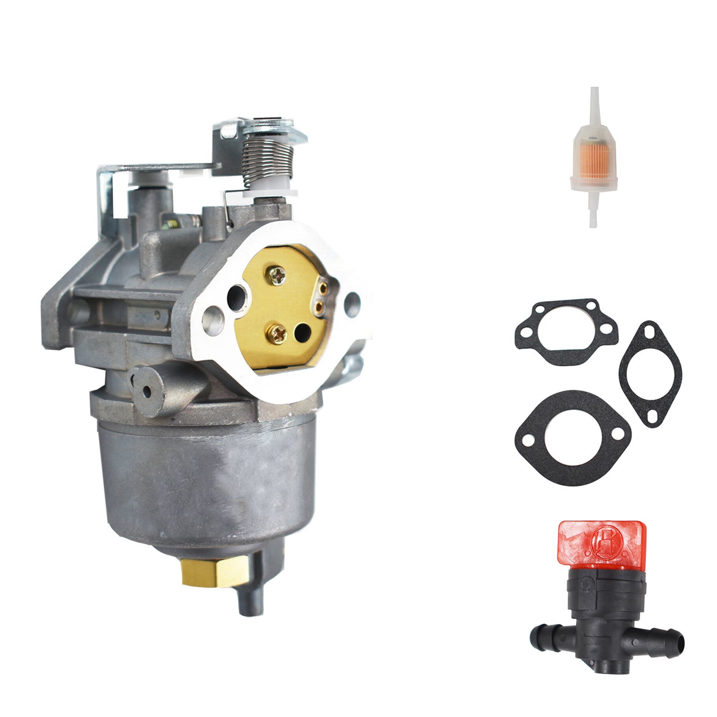 findmall 146-0705 Carburetor Carb with Gaskets Replacement for 2.8KV RV Generator 146-0705 146-0802