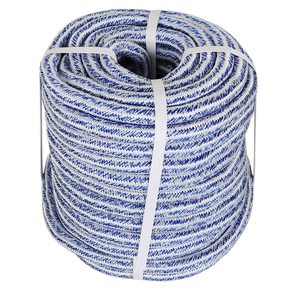 findmall 3/4" × 100' 24 Strand Braid Polyester Rope 20000Lbs Arborist Tree Climbing Rope