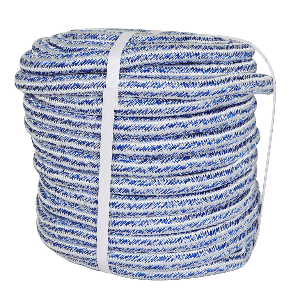 findmall 3/4" × 100' 24 Strand Braid Polyester Rope 20000Lbs Arborist Tree Climbing Rope
