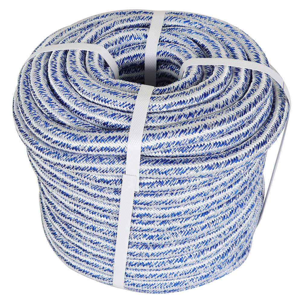 findmall 3/4" × 100' 24 Strand Braid Polyester Rope 20000Lbs Arborist Tree Climbing Rope
