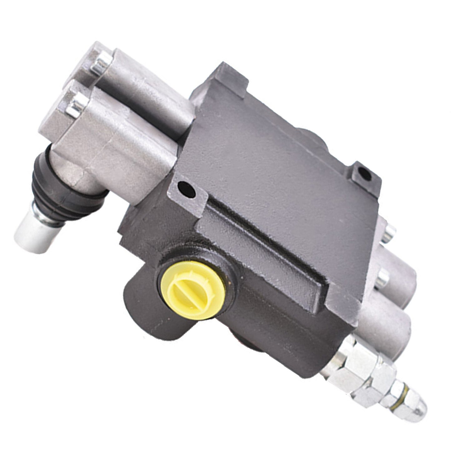 findmall 2 Spool 13 GPM 3600 PSI Hydraulic Directional Control Valve, SAE Ports Double Acting Valve for Small Tractors, Tractors, Loaders, Log Splitter
