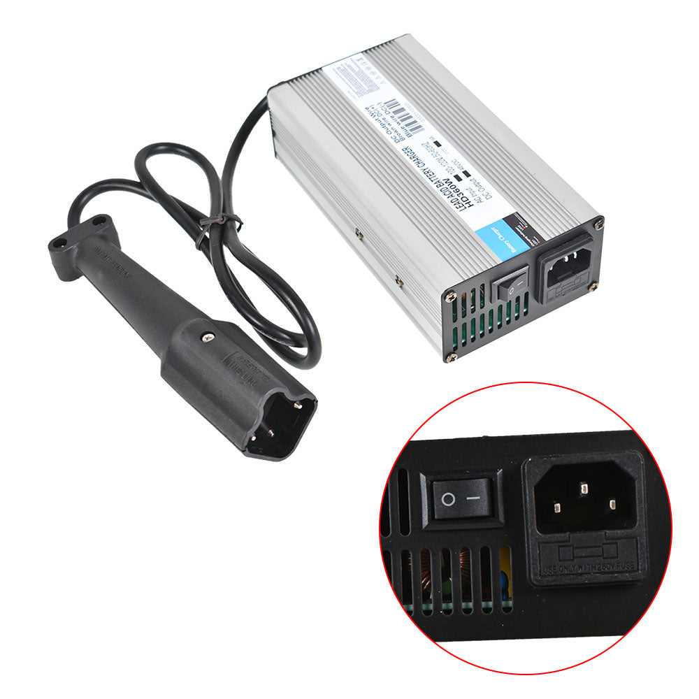 findmall 3Pin 48V 6A Battery Charger Replacement for Yamaha Golf Cart 2007+