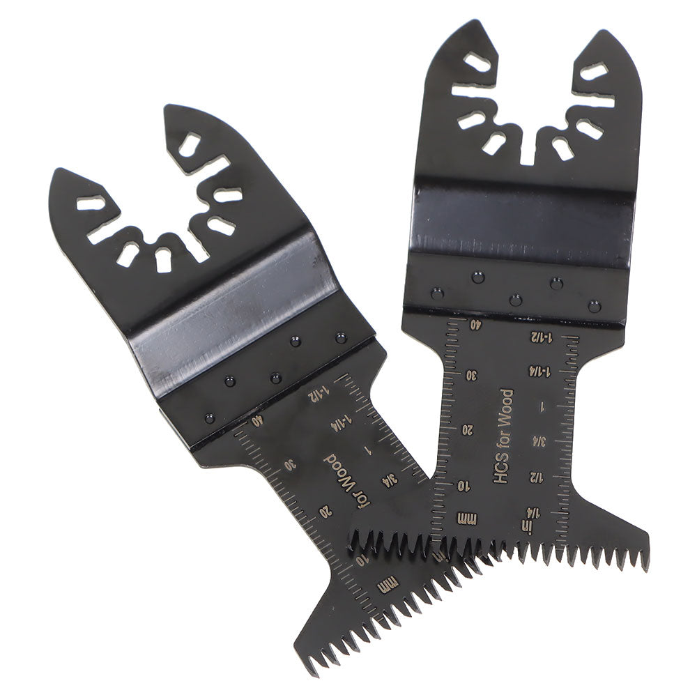 findmall 60 Pcs 1.75" - 3.5" Oscillating Multitool Tool Quick Release Saw Blades