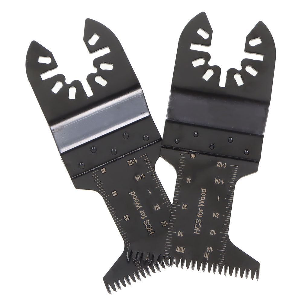 findmall 60 Pcs 1.75" - 3.5" Oscillating Multitool Tool Quick Release Saw Blades