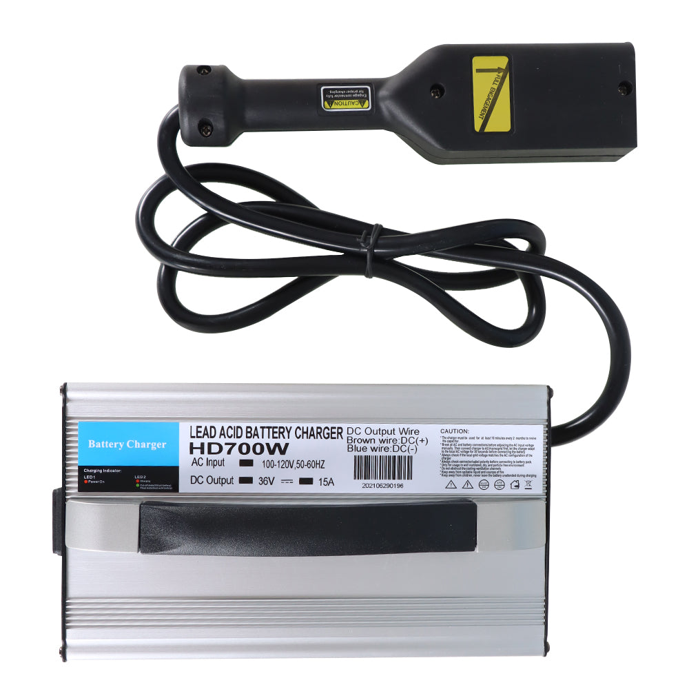 findmall For EZGO TXT 96-Up Golf Cart - Powerwise Handle - 36 Volt 15 Amp Battery Charger