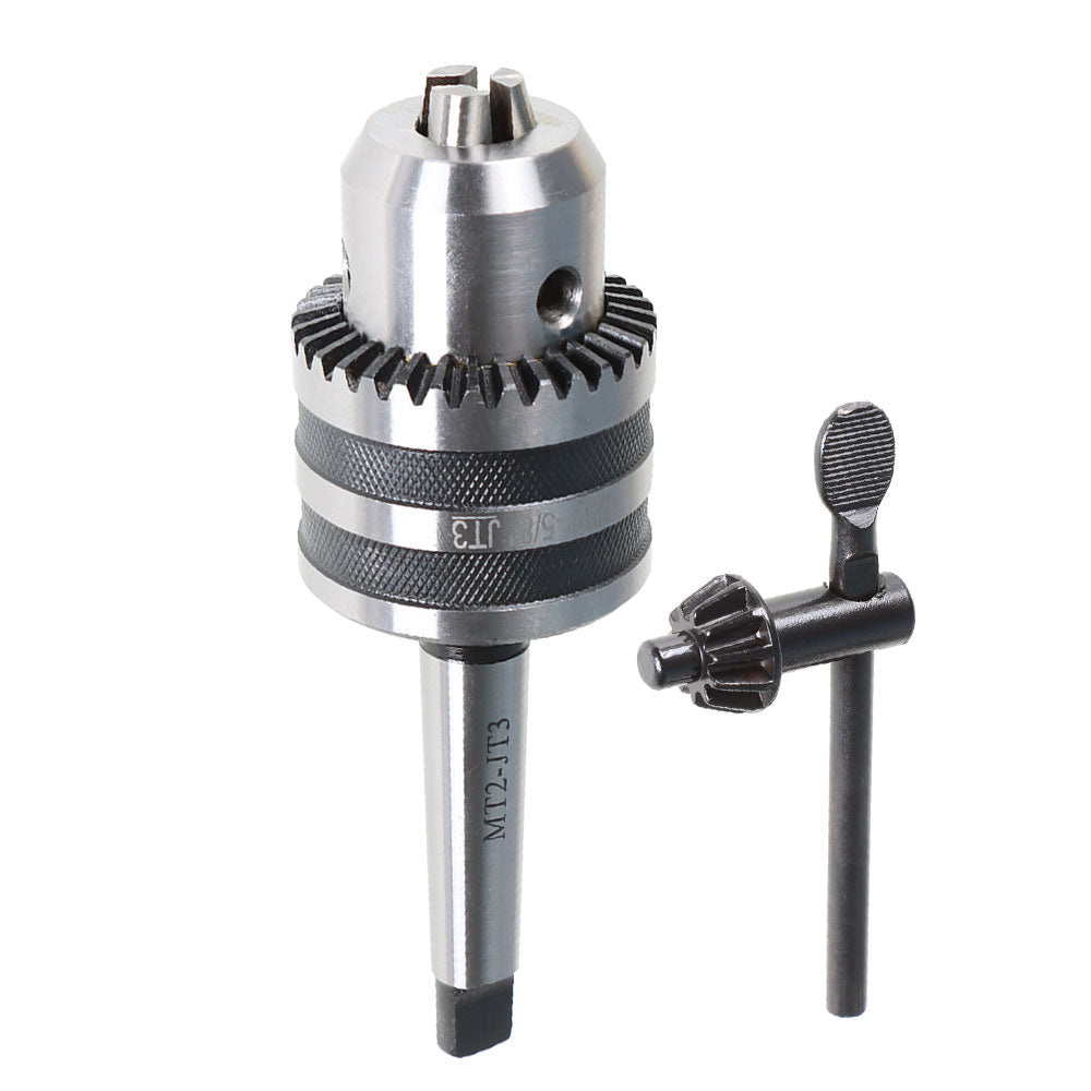 findmal Heavy Duty Drill Chuck 1/32" - 5/8" With 2MT JT3 Shank Drill Chuck Keyed