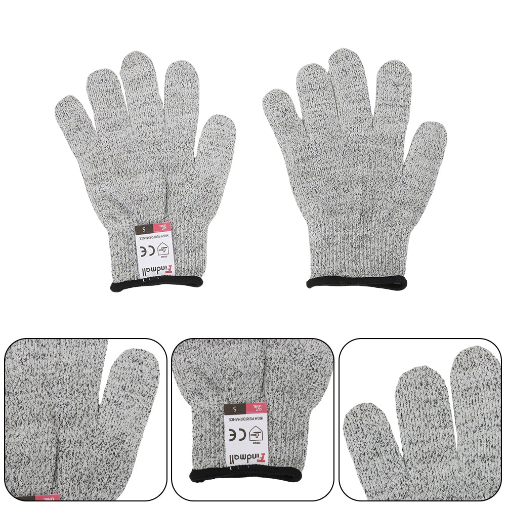 findmall 2Pair Small-Size Cutting Glove For Oyster Shucking,Mandolin Slicing,Wood Working