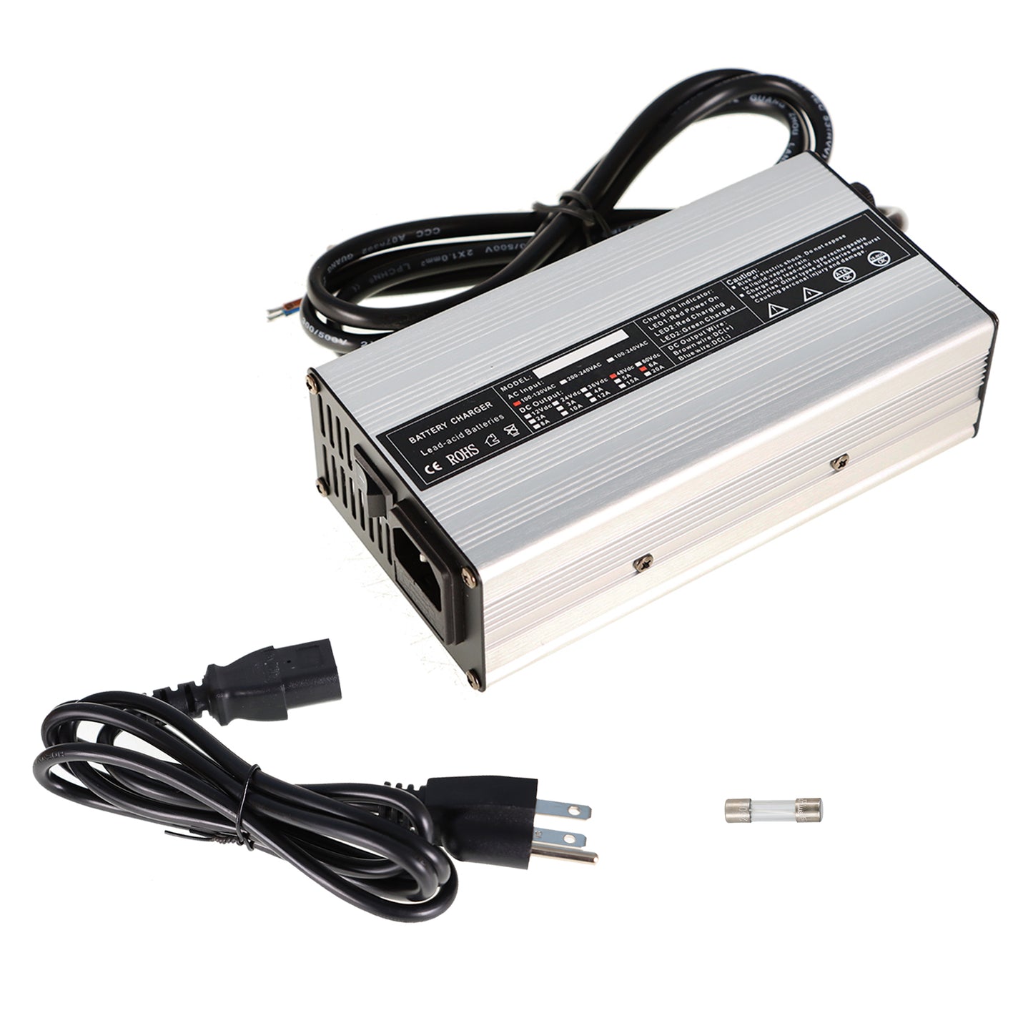 findmall FOR Star E-Z-Go TXT Club Car DS Yamaha 48Volt 6Amps Golf Cart Battery Charger