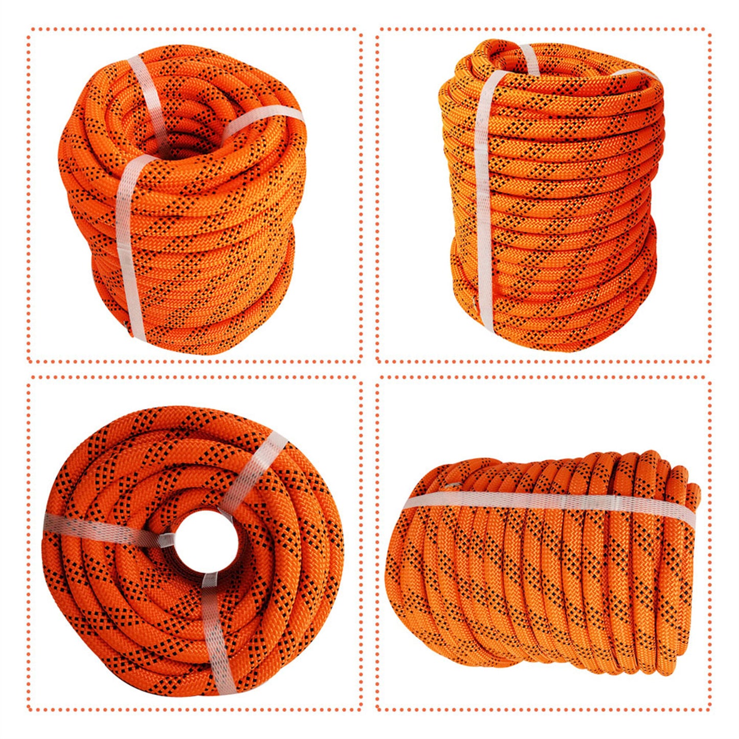 1/2" x 100 Feet Double Braid Rope High Force Polyester Load