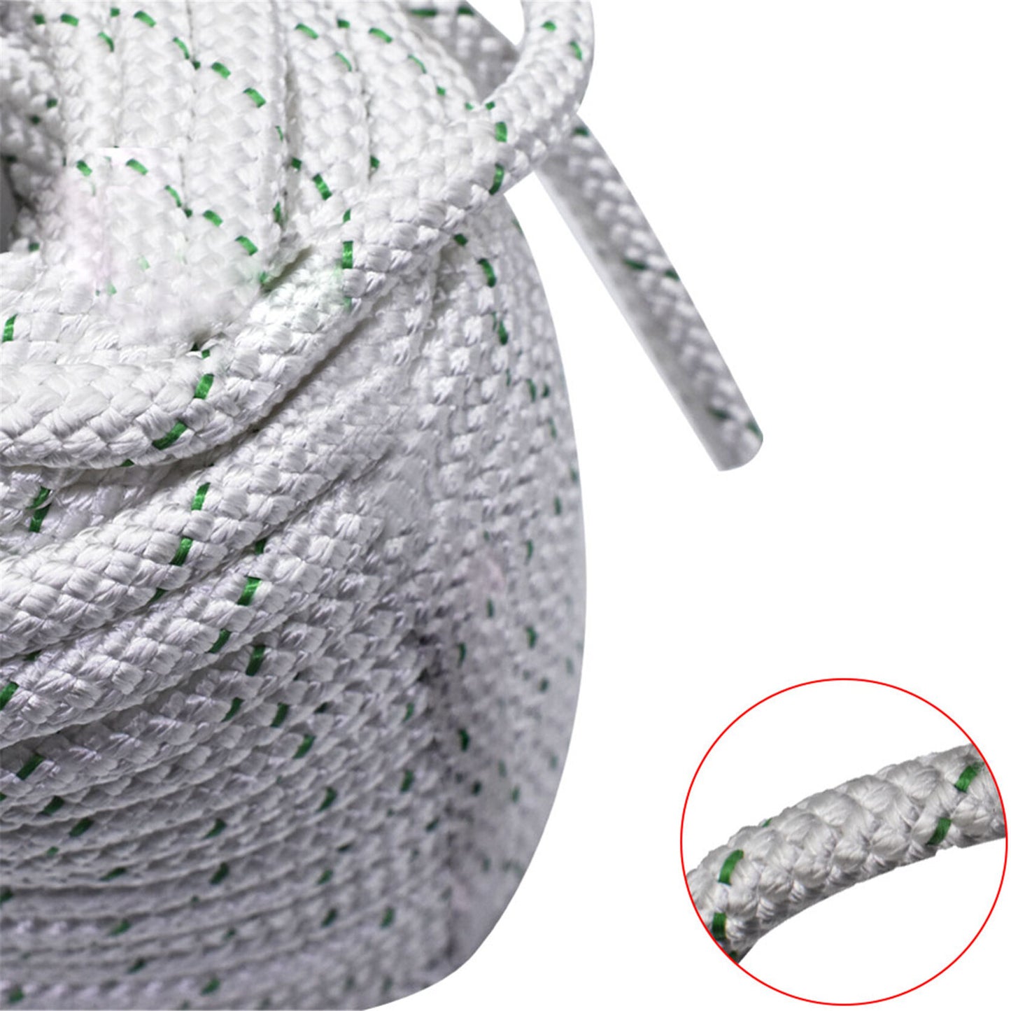 findmall 3/7 Inch x150 Feet Double Braid Polyester Rope 5900Lbs Heavy Duty Rope for Tie,Pull,Swing and Knot