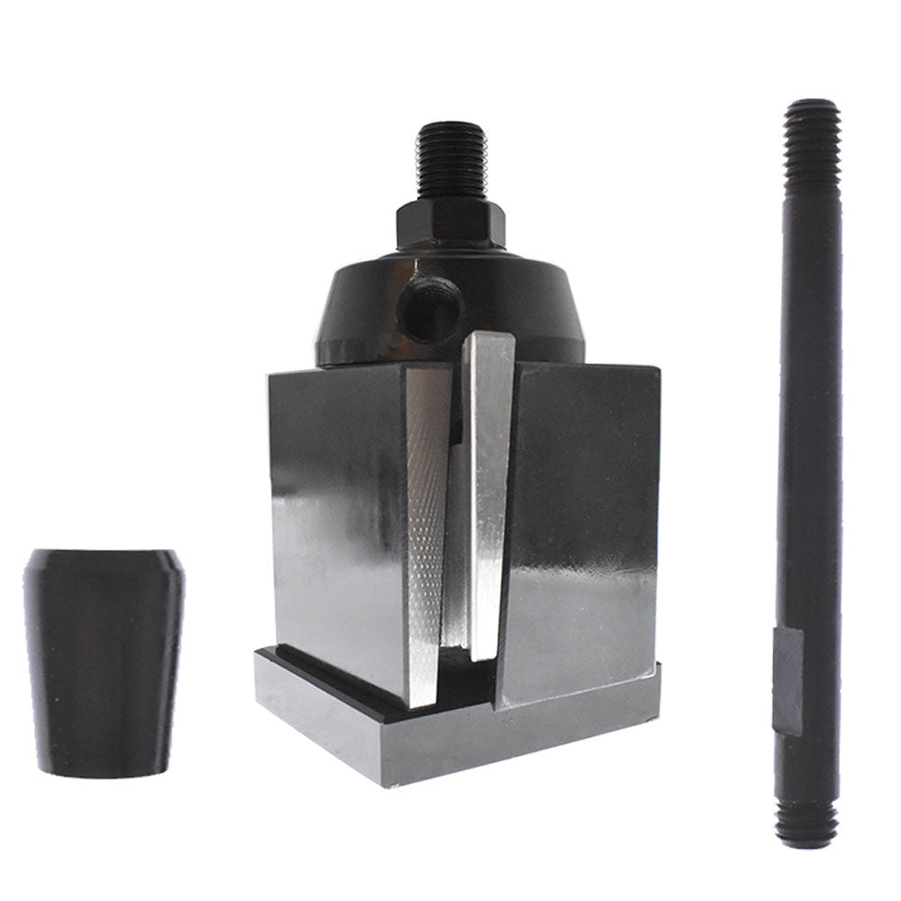 findmall AXA 250-111 Wedge 6Pcs Type Quick Change Tool Post Holder Set For Lathe 12"