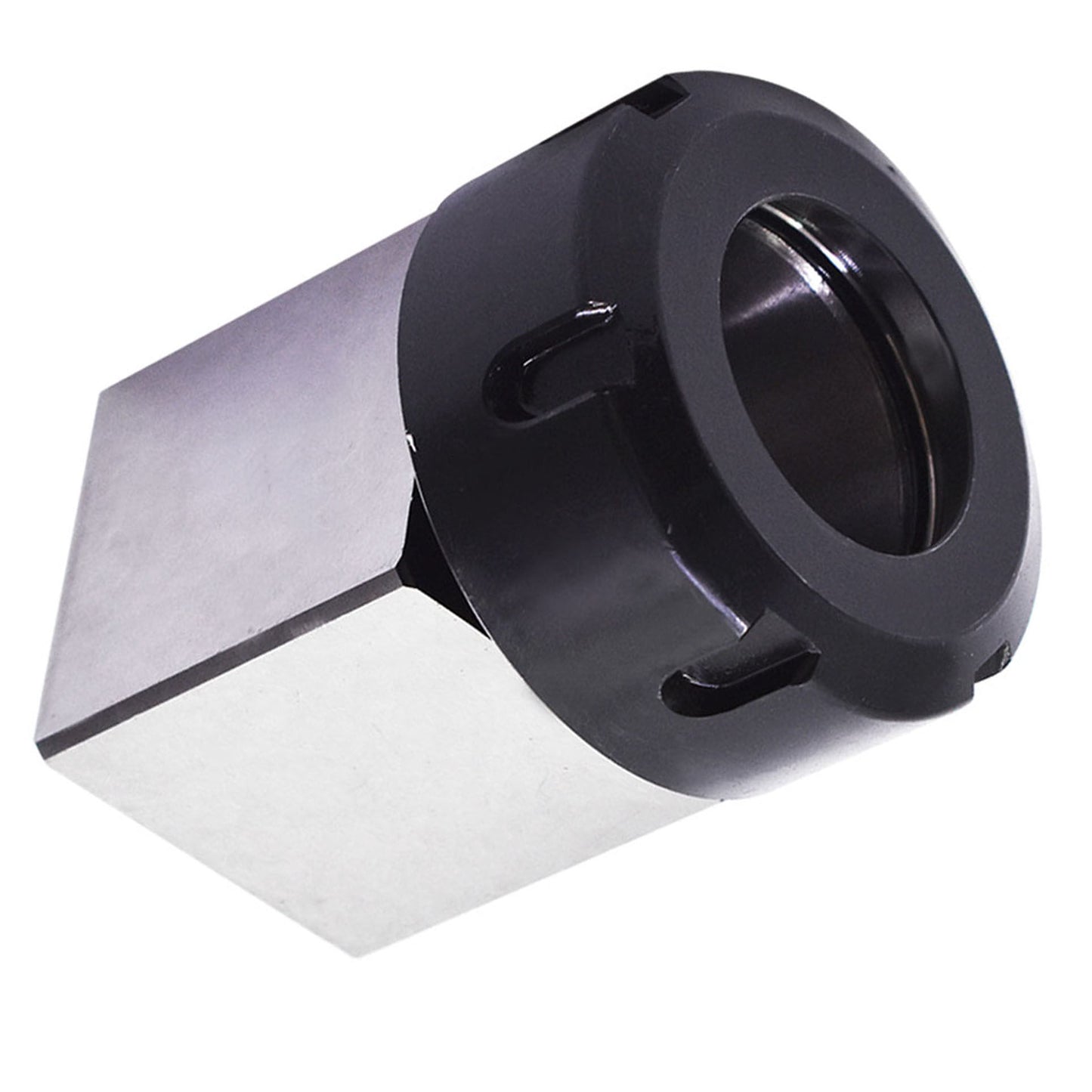 ER-40 Square Hex Collet Block Chuck Holder for CNC Lathe Engraving Machine (ER-40 Square)