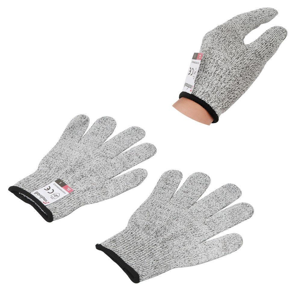 findmall 1 Pair S-Size Food Grade Kitchen Cut Resistant Gloves For Mandolin Slicing