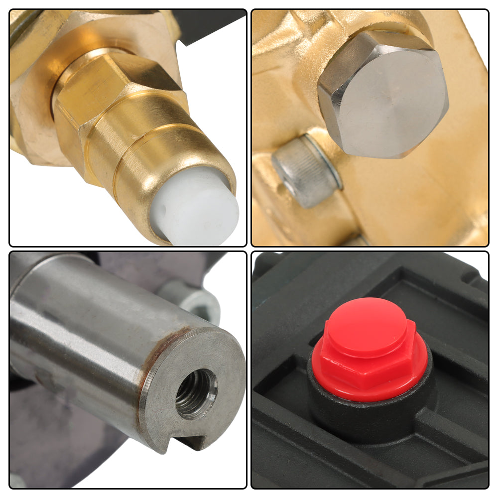 findmall 3600 PSI 4.9GPM Belt Drive Pressure Power Washer Pump 24mm Solid Shaft