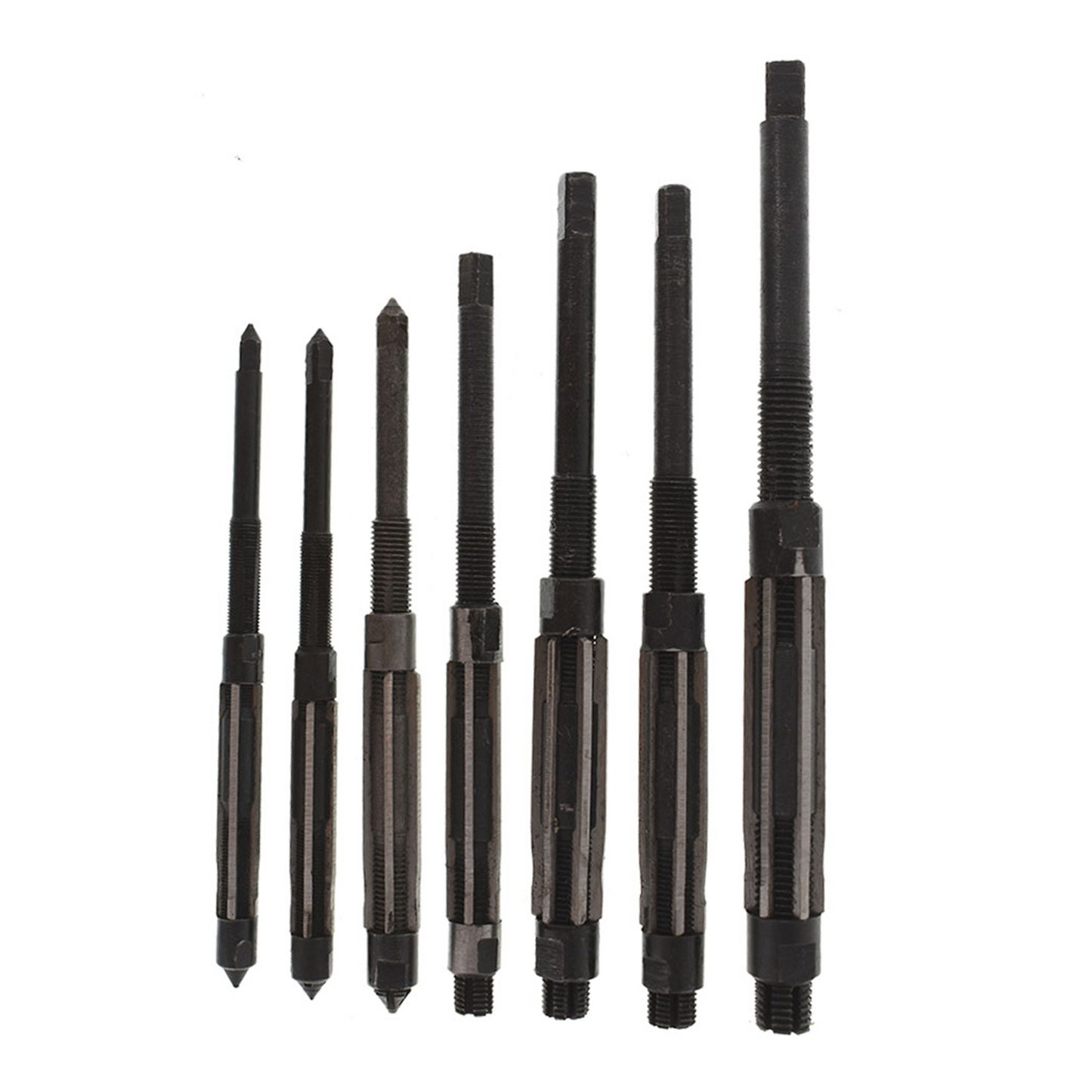 findmall 7Pcs Adjustable Reamers 6.5MM - 11.75MM High Speed Steel Adjustable Hand Reamers 1/4 Inch to 15/32 Inch