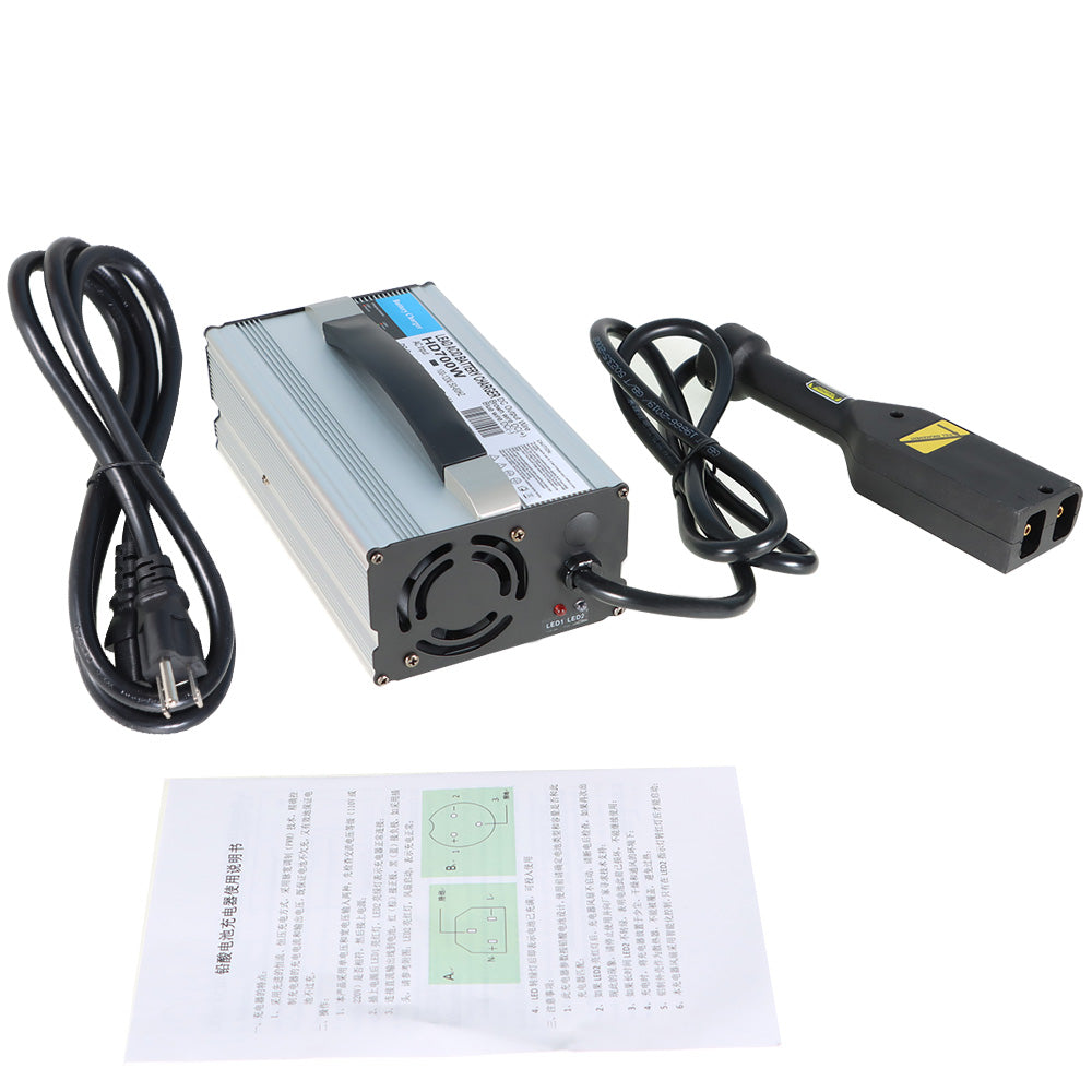 findmall For EZGO TXT 96-Up Golf Cart - Powerwise Handle - 36 Volt 15 Amp Battery Charger