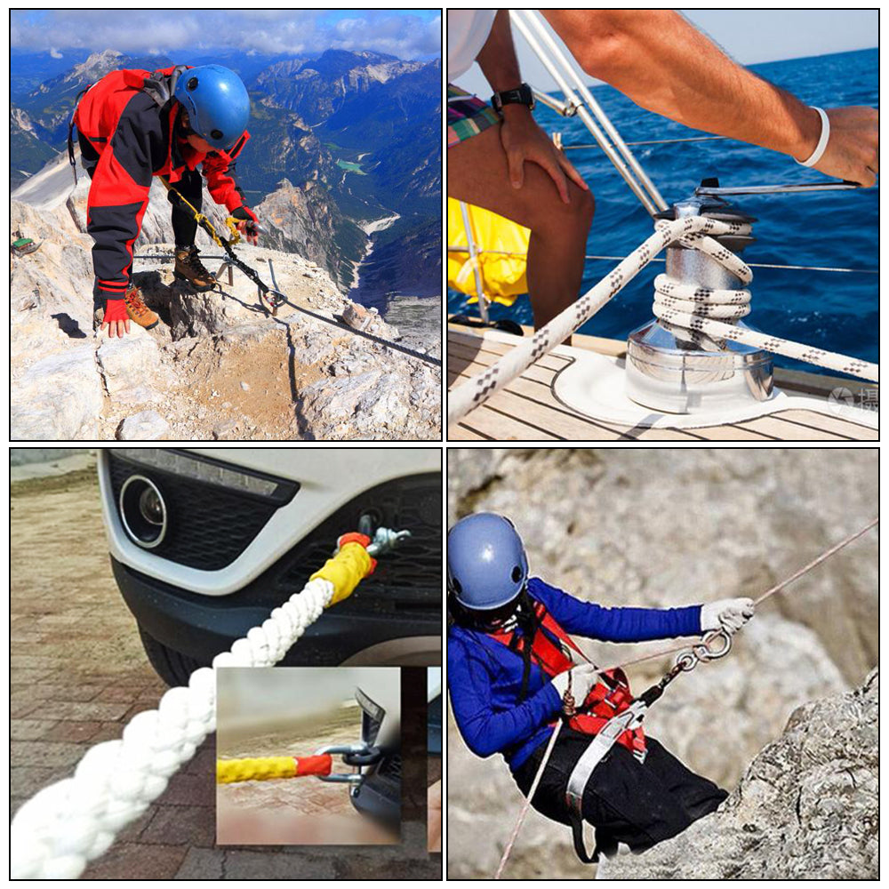 findmall 1/2"x200' Heavy Duty 5500Lbs Breaking Strength Braid Polyester Rope