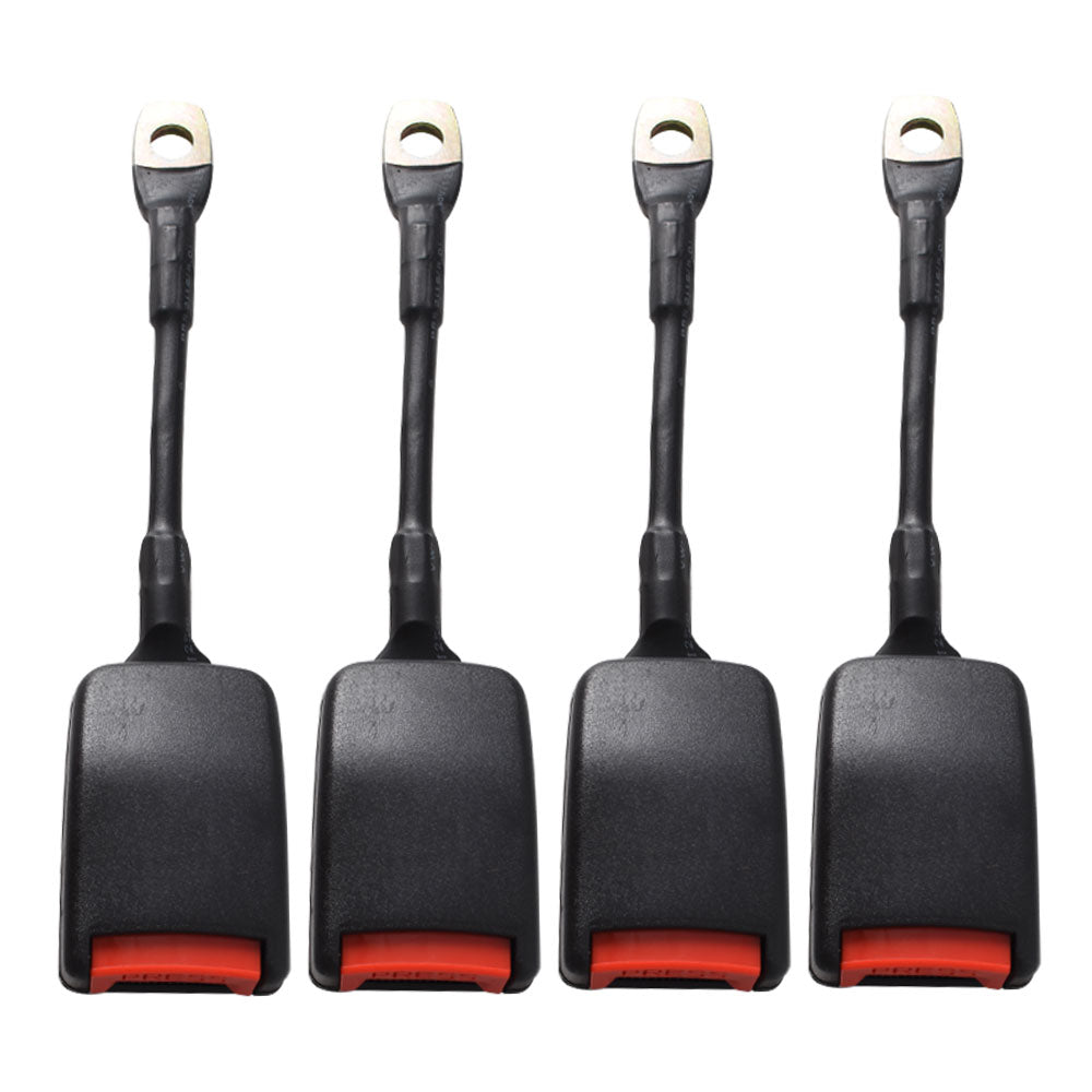 findmall 4× Retractable Seat Belts and Bracket Kit For EZGO Yamaha Club Car Golf Cart