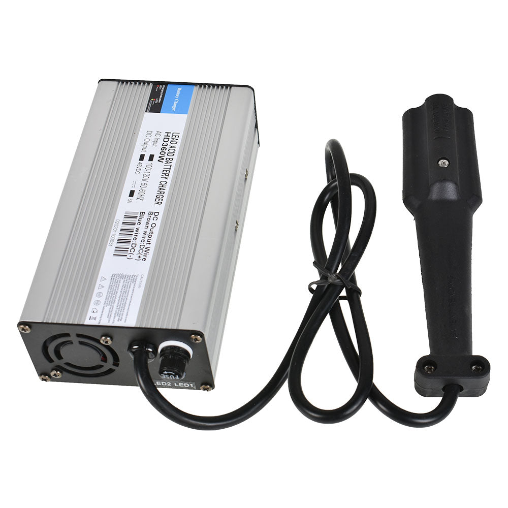 findmall 3Pin 48V 6A Battery Charger Replacement for Yamaha Golf Cart 2007+