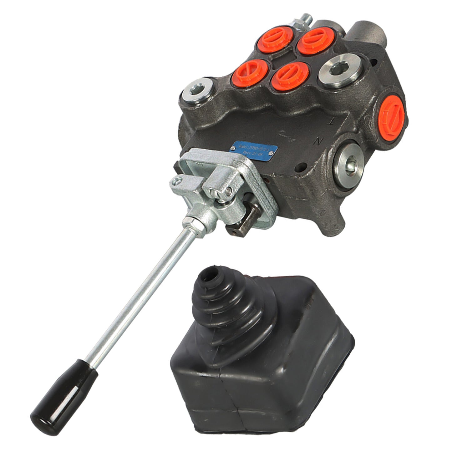 findmall Hydraulic Directional Control Valve for Tractor Loader w/Joystick 2 Spool 21GPM