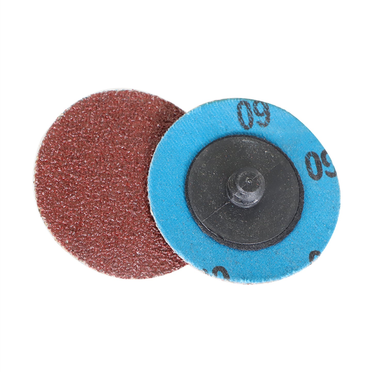 findmall 51 Pack 2 Inch Aluminum Oxide Roll Lock Quick Change Sanding Discs for Die Grinder with 1/4 Inch Disc Holder 36 60 80 120 240 Grit