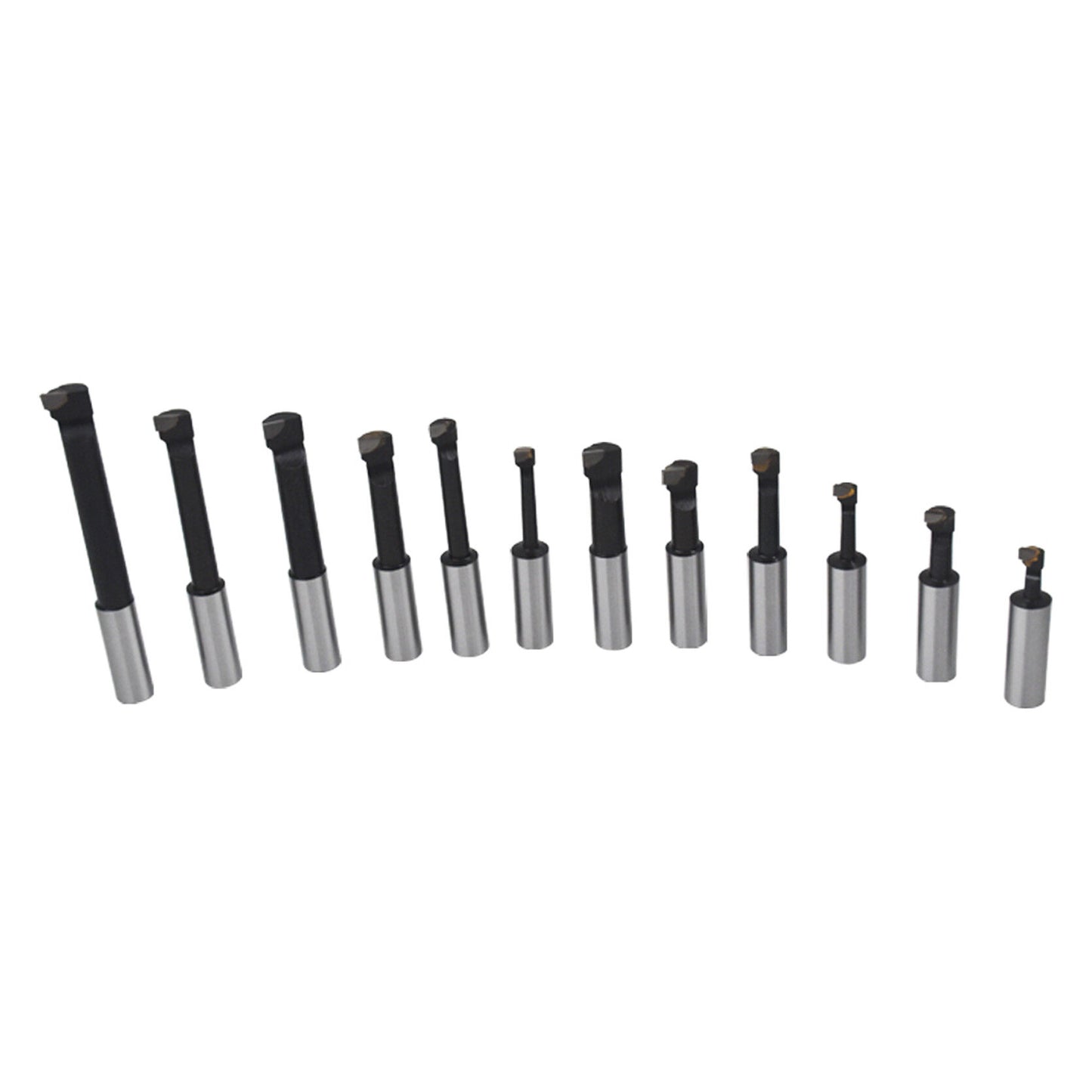 findmall 12Pcs Boring Bar Set 3/4 Inch Shank Diameter C6 Carbide Tipped Bars