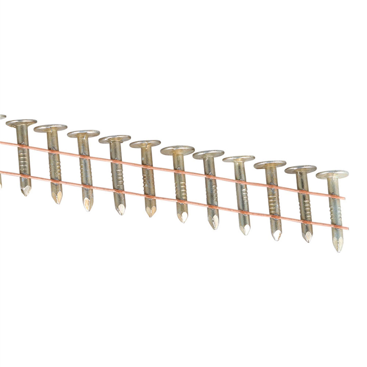 findmall 7200× 3/4"×0.12" 3/8" Head Diameter 15 Degree Galvanized Coil Roofing Nail