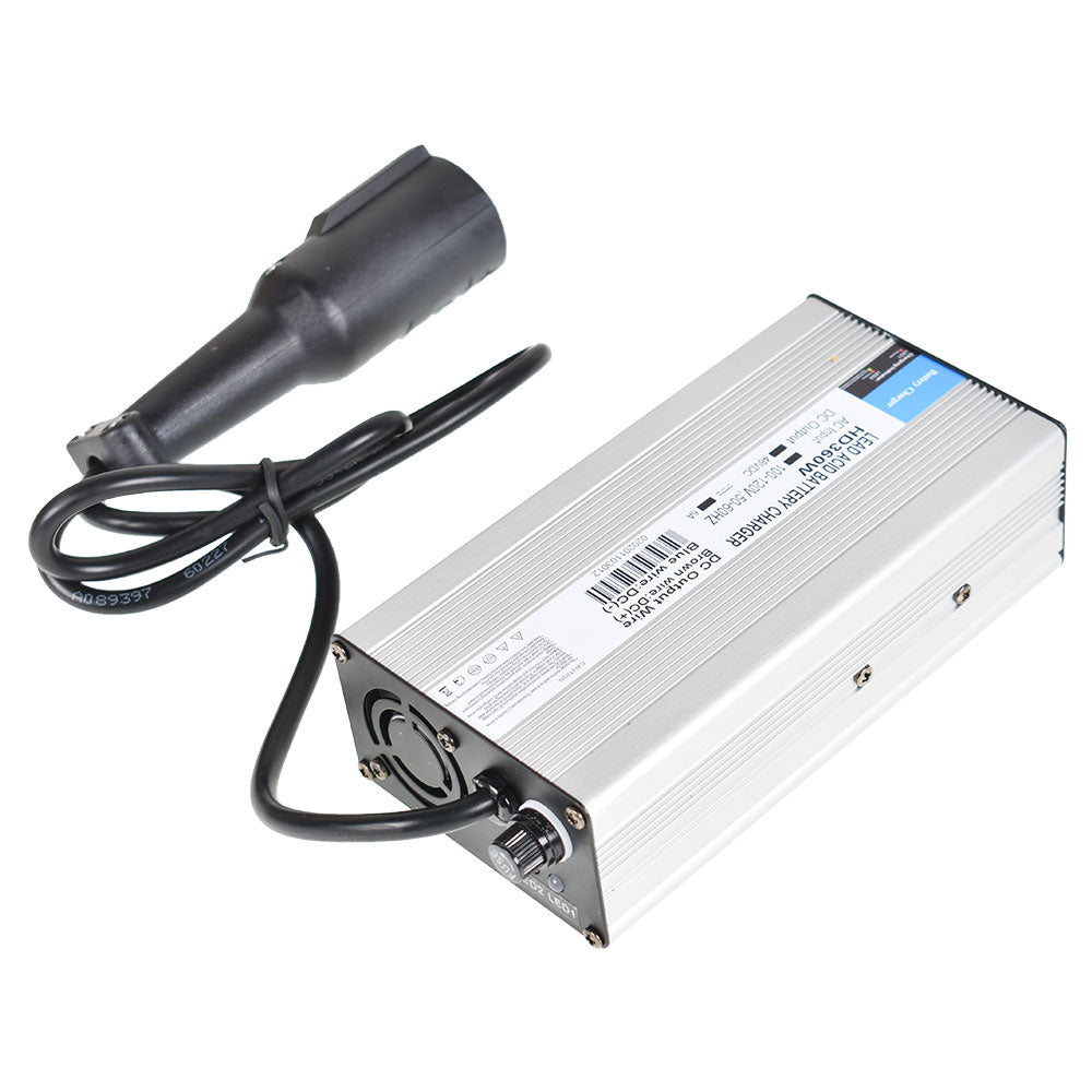 findmall For Club Car Golf Cart 48 Volt 6Amp Battery Charger Snap Head 3 Pin Plug