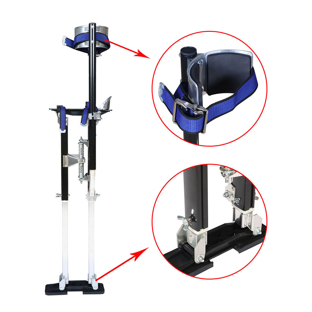 findmall 24 "-40 " Adjustable Aluminum Alloy Stilts for Painter Taping Cleaning Tool