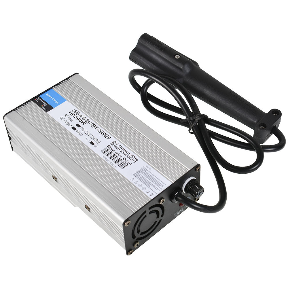 findmall 3Pin 48V 6A Battery Charger Replacement for Yamaha Golf Cart 2007+
