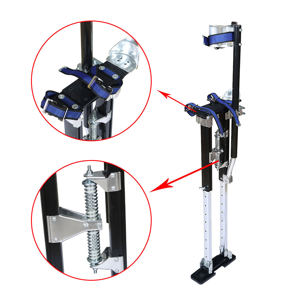 findmall 24 "-40 " Adjustable Aluminum Alloy Stilts for Painter Taping Cleaning Tool
