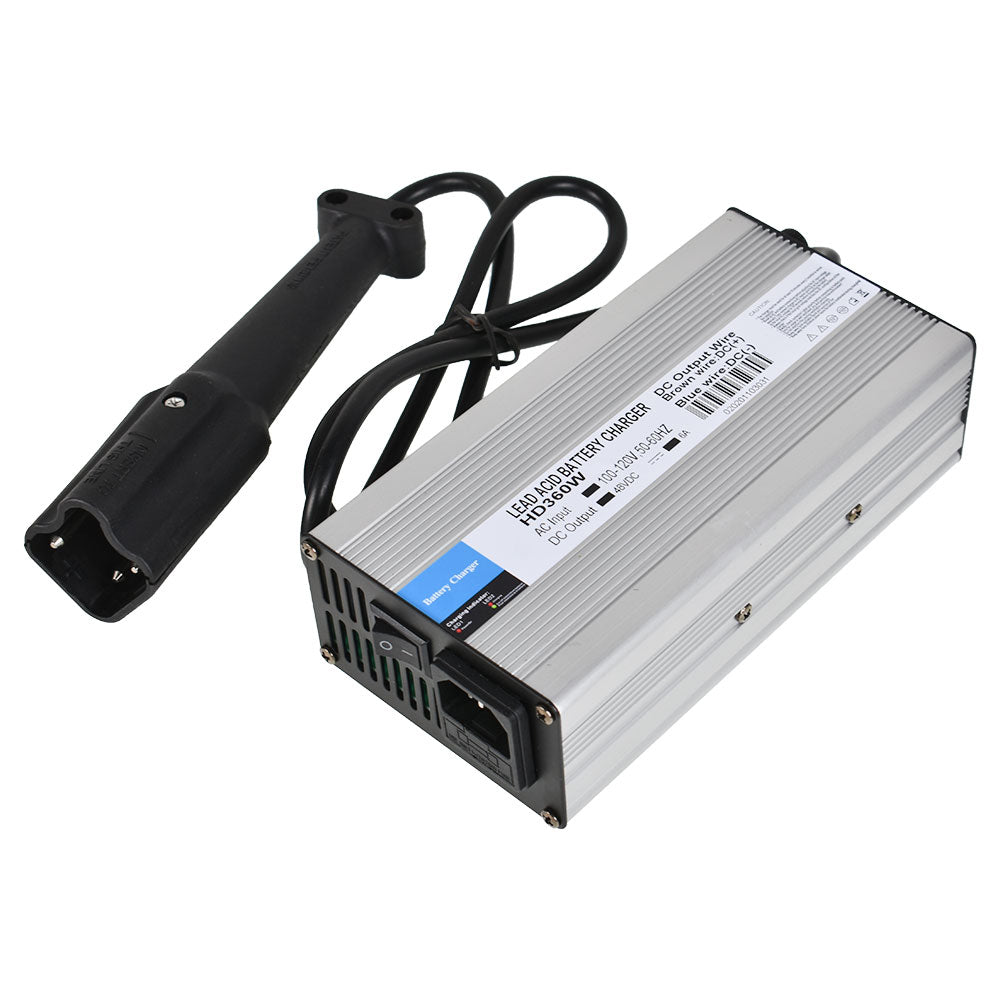 findmall 3Pin 48V 6A Battery Charger Replacement for Yamaha Golf Cart 2007+