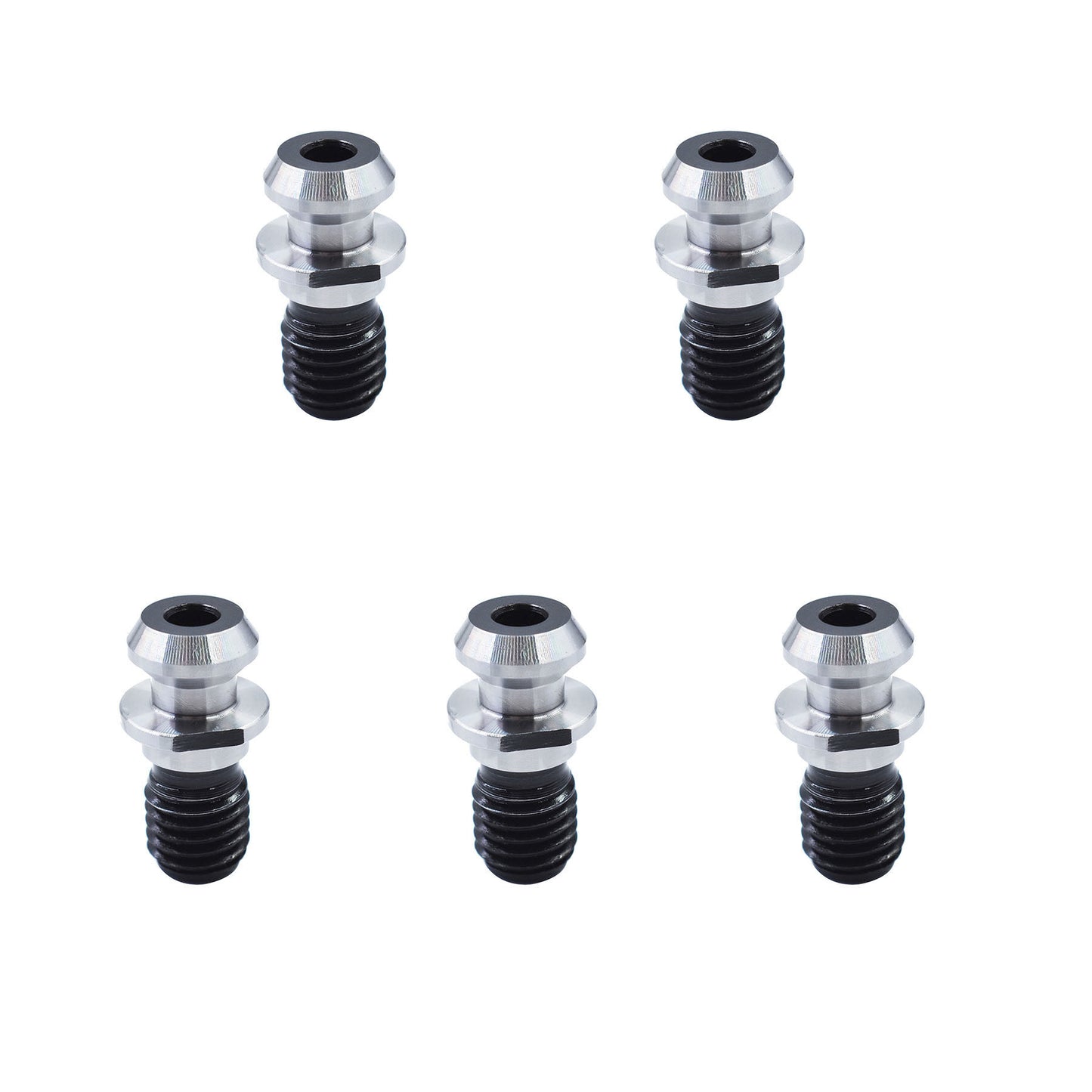 5Pcs CAT40 45°0.740"Coolant Pull Stud Retention Knob for Mazak Fadal HURCO Okuma