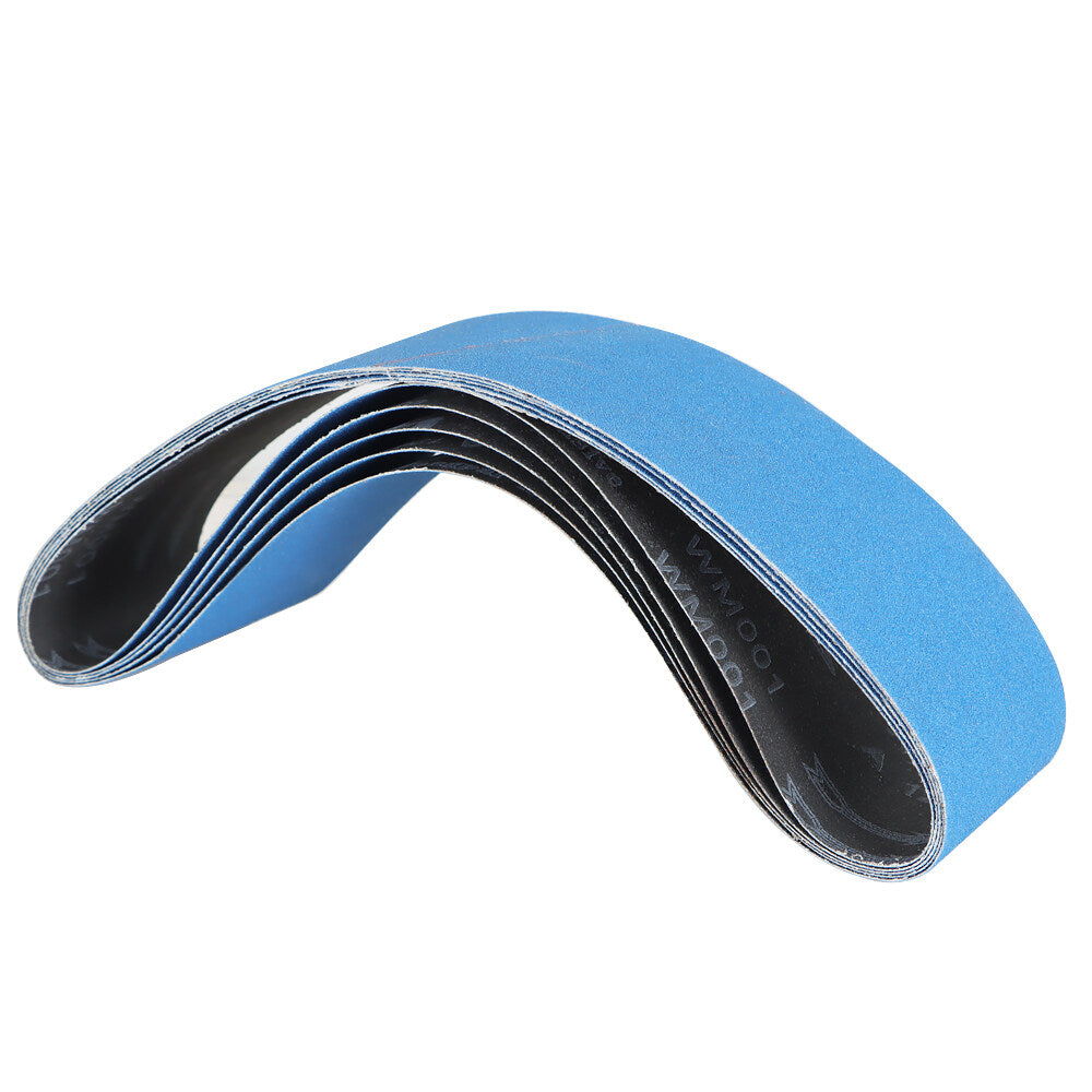 findmall 5 Pack 4 x 36 Inch Sanding Belt 120 Grit Zirconia Belt Sander Paper