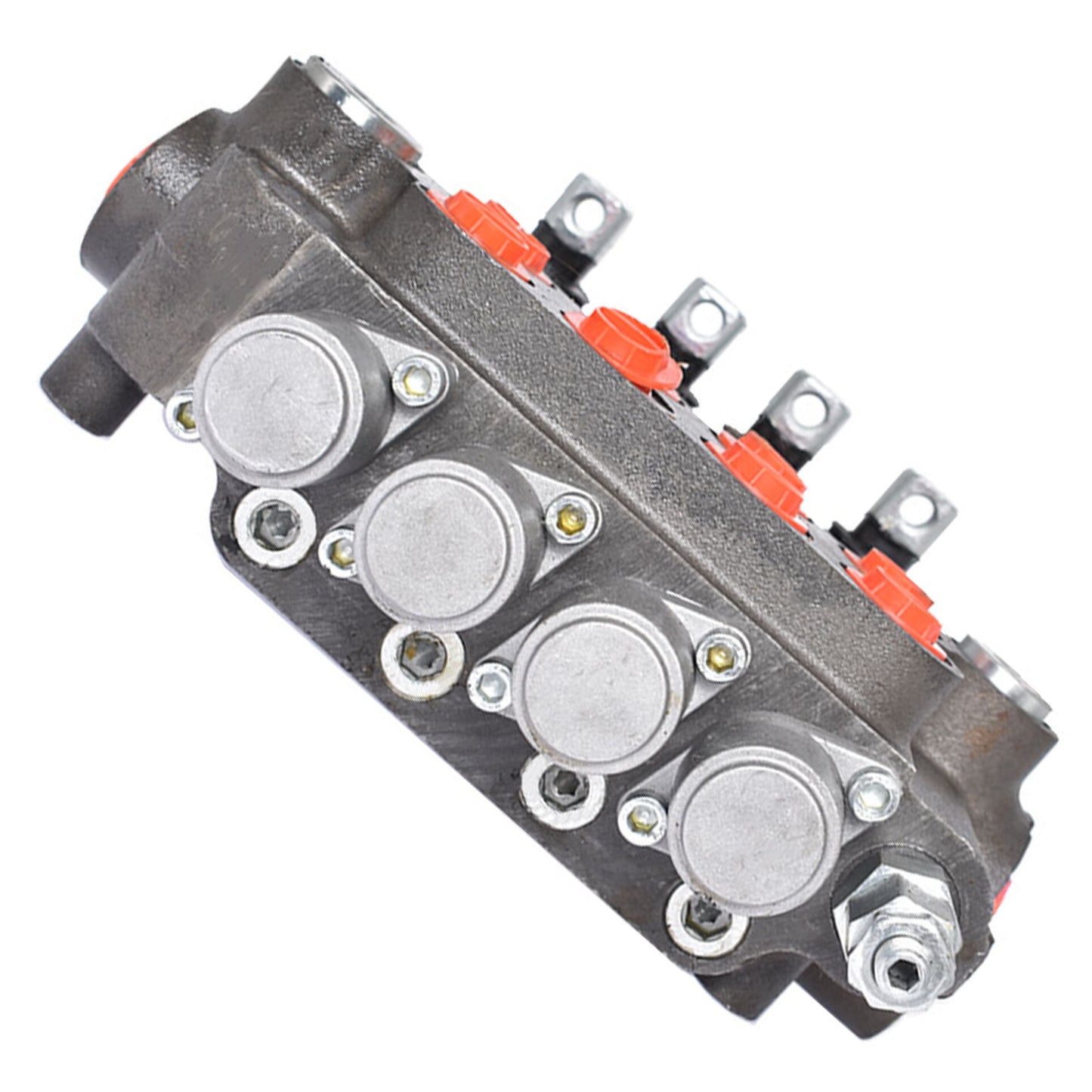 findmall 21 GPM 4 Spool SAE 3600 PSI Ports Hydraulic Control Valve Double Acting