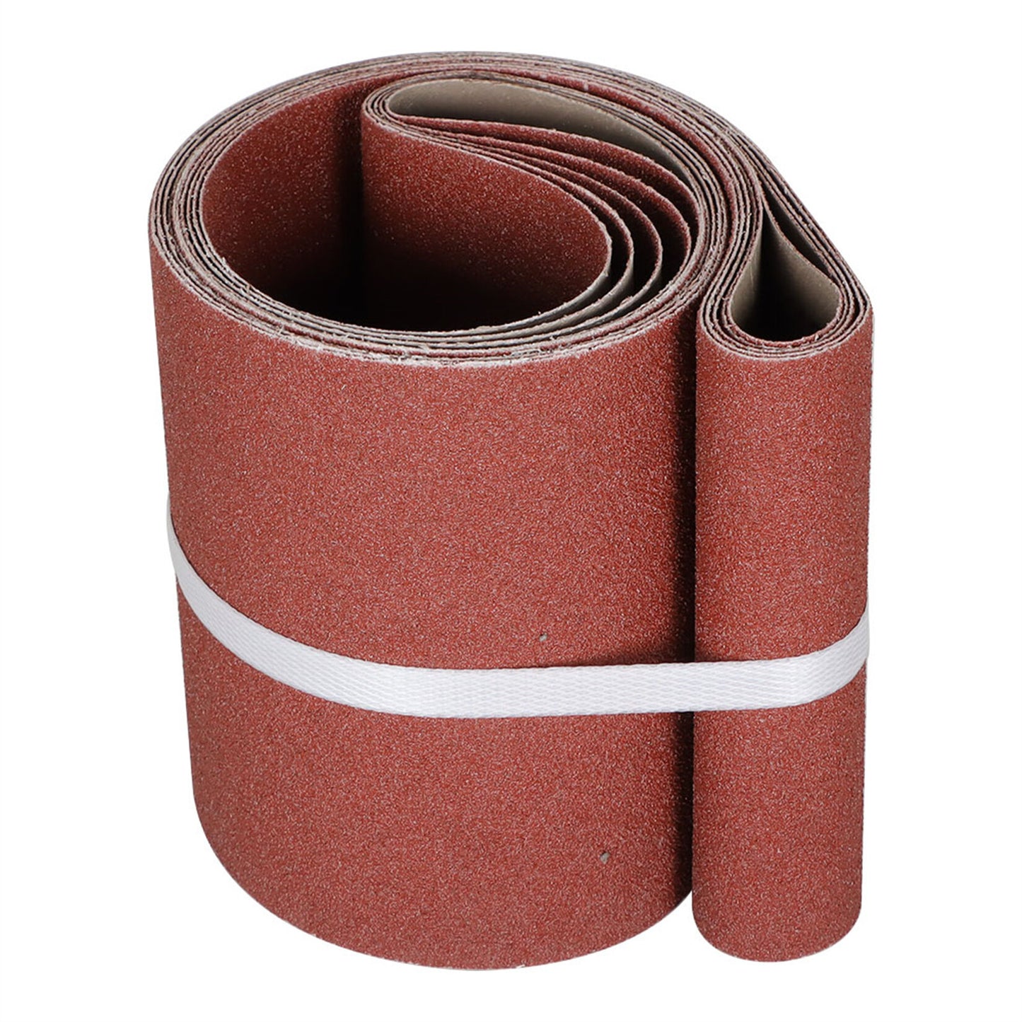 findmall 5Pcs 6 x 48 Inch Sanding Belt 80 Grit Aluminum Oxide Belt Sander Paper