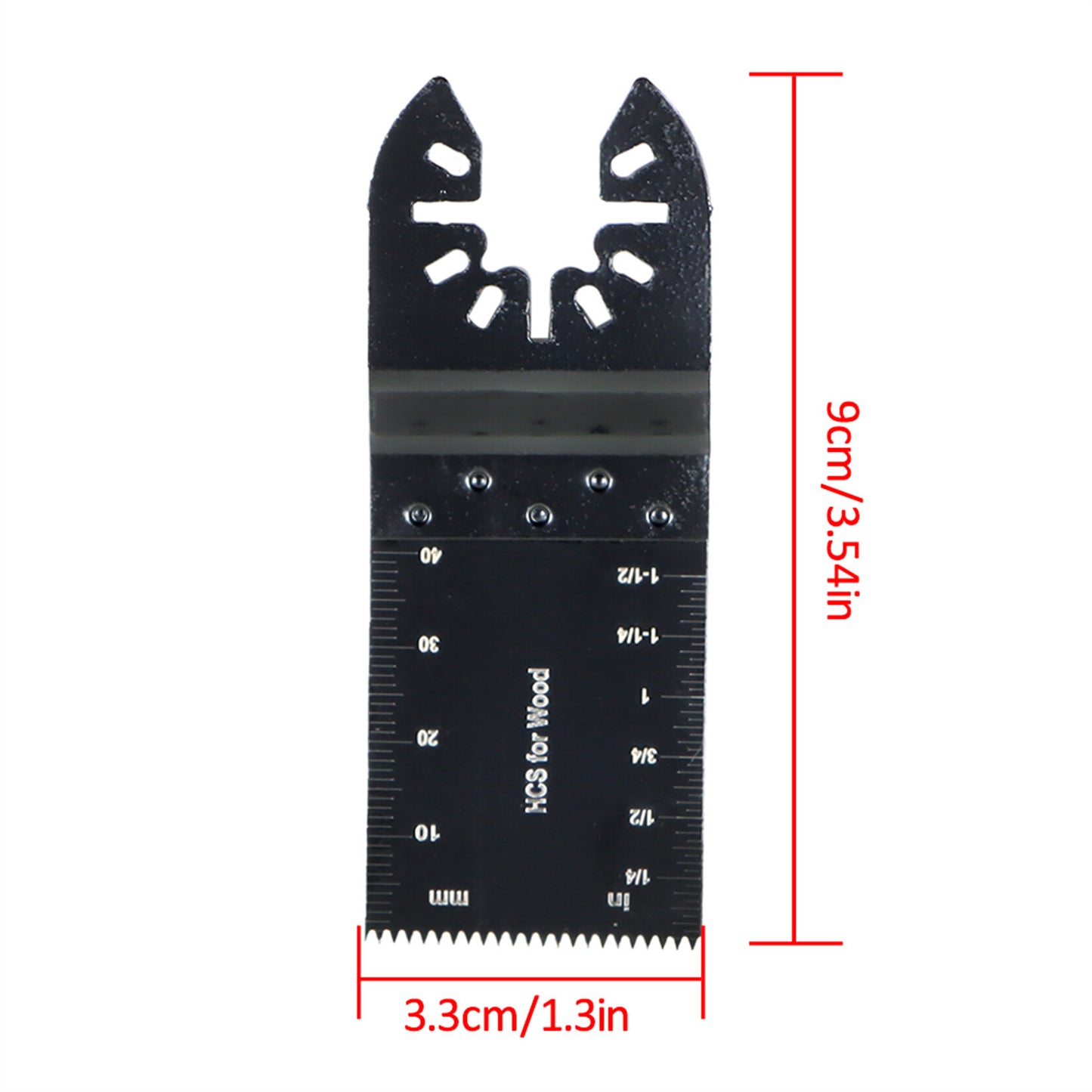 findmall 100 Piece Professional Universal 30-90mm Quick Release Oscillating Tool Blades
