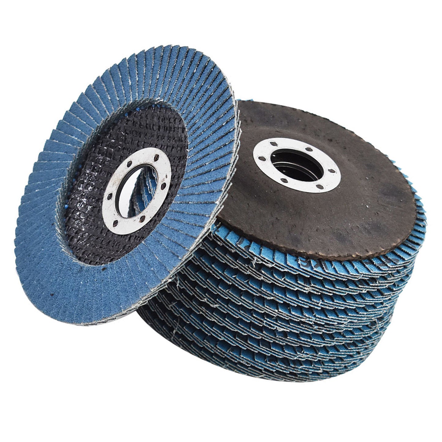 findmall 10 Pcs Flap Discs 4-1/2 x 7/8 Inch 40 Grits Zirconia Grinding Wheel Abrasive Sanding Disc Grinder disc