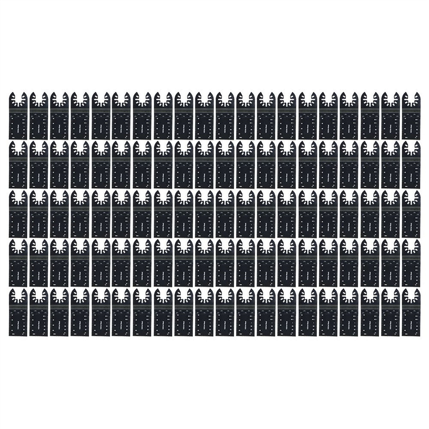 findmall 100 Piece Professional Universal 30-90mm Quick Release Oscillating Tool Blades
