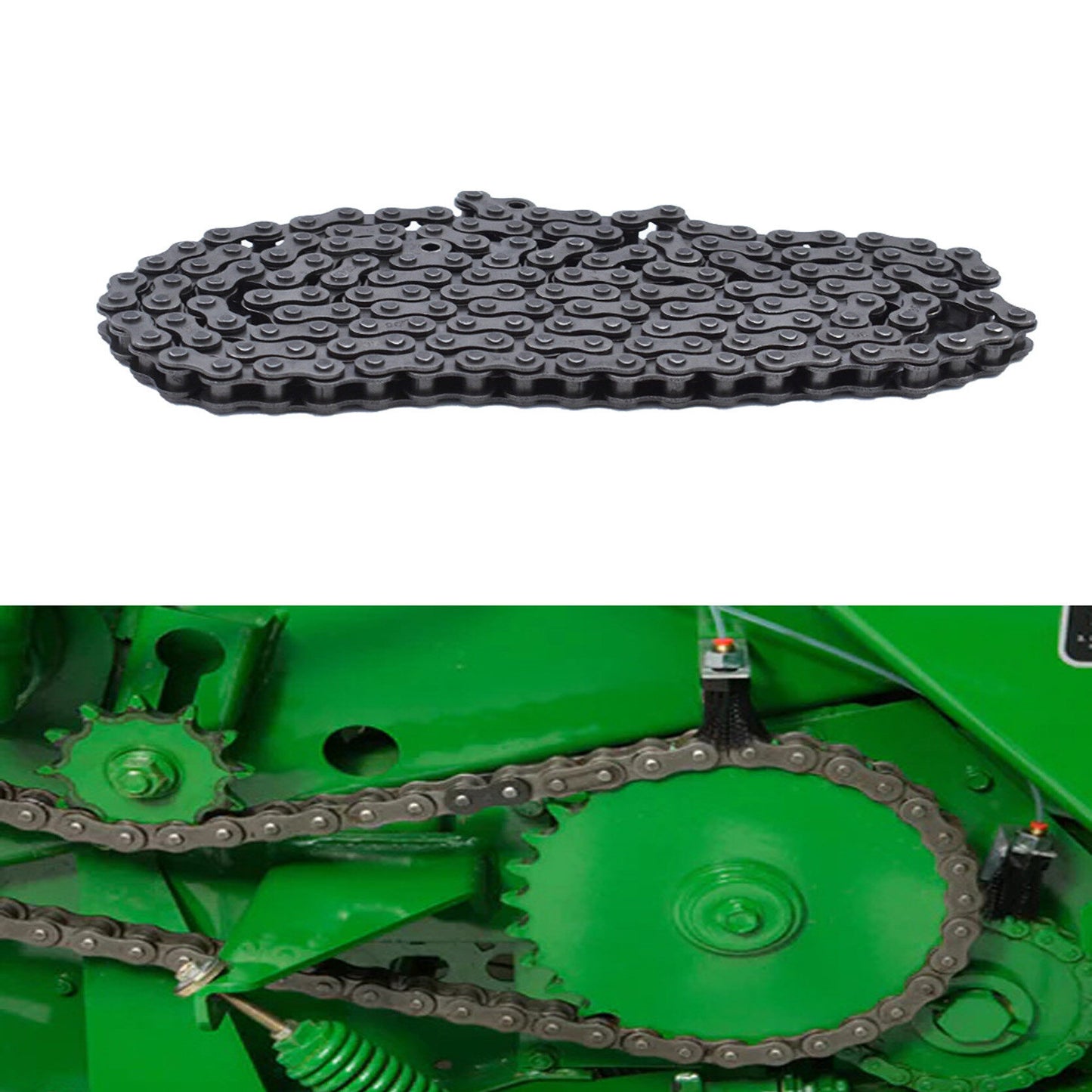 New #40 Roller Chain 10 Feet with 2 Connecting Links Fit for Go Kart and Mini Bike