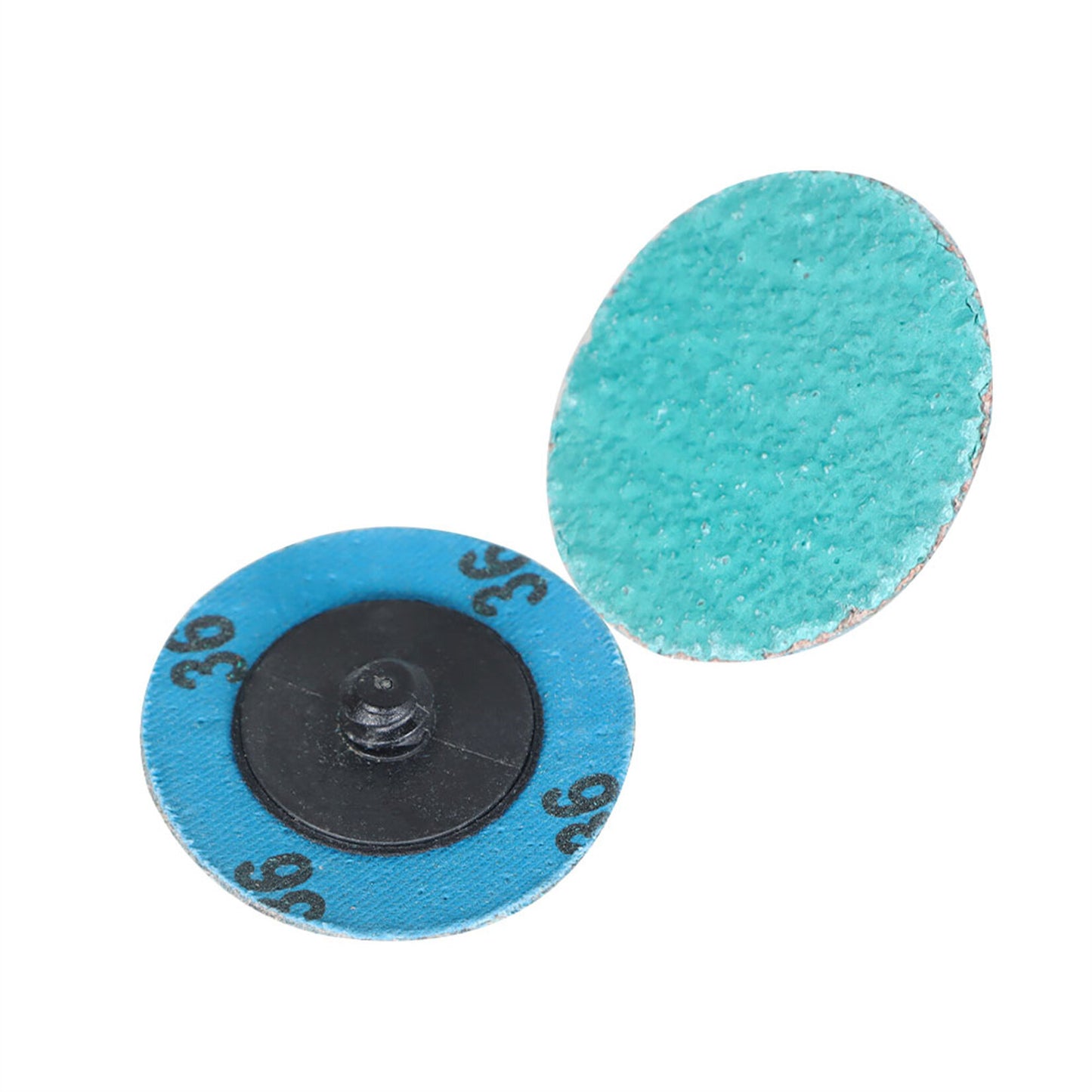 findmall 25Pcs 2 Inch 36 Grit Zirconia Quick Change Sanding Discs