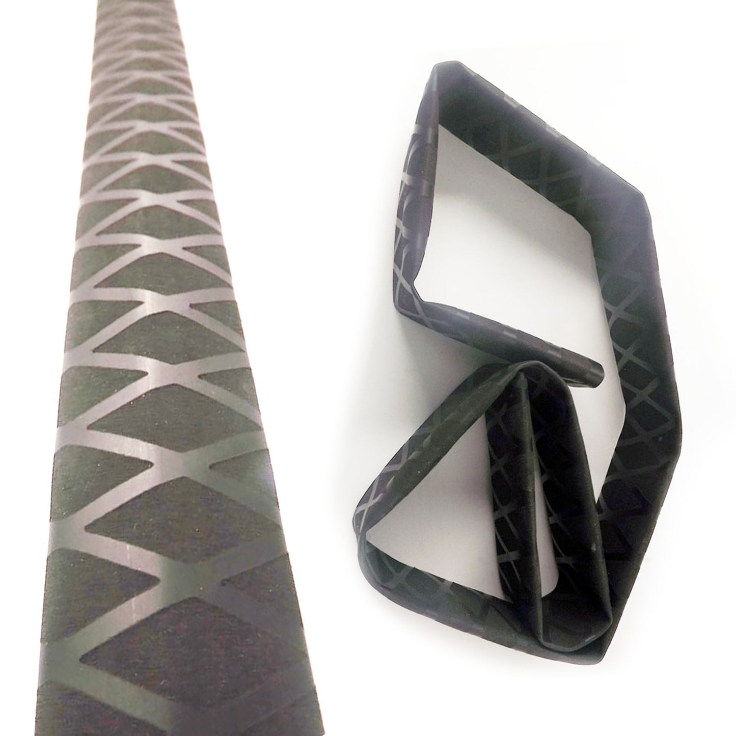 eTekGo X-Tube Heat Shrink Wrap Tubing 39"&64" Lengths for Rod Grips-5 Color 14 Sizes (Black, Diamter:45mm; Length:64")