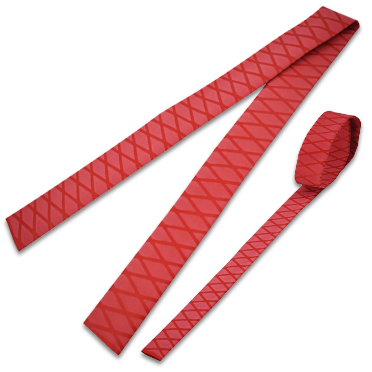 eTekGo X-Tube Heat Shrink Wrap Tubing 39"&64" Lengths for Rod Grips-5 Color 14 Sizes (Red, Diamter:40mm; Length:39")