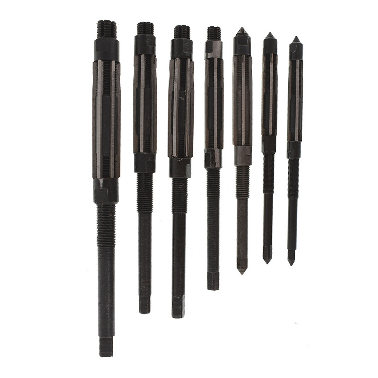 findmall 7Pcs Adjustable Reamers 6.5MM - 11.75MM High Speed Steel Adjustable Hand Reamers 1/4 Inch to 15/32 Inch