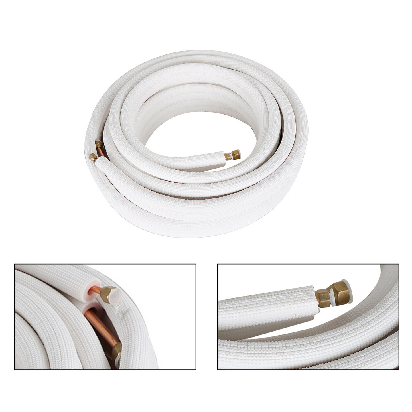 findmall 50FT Durable 1/4"-3/8" Dia. Install Kit For Mini Split Heat Pump Systems