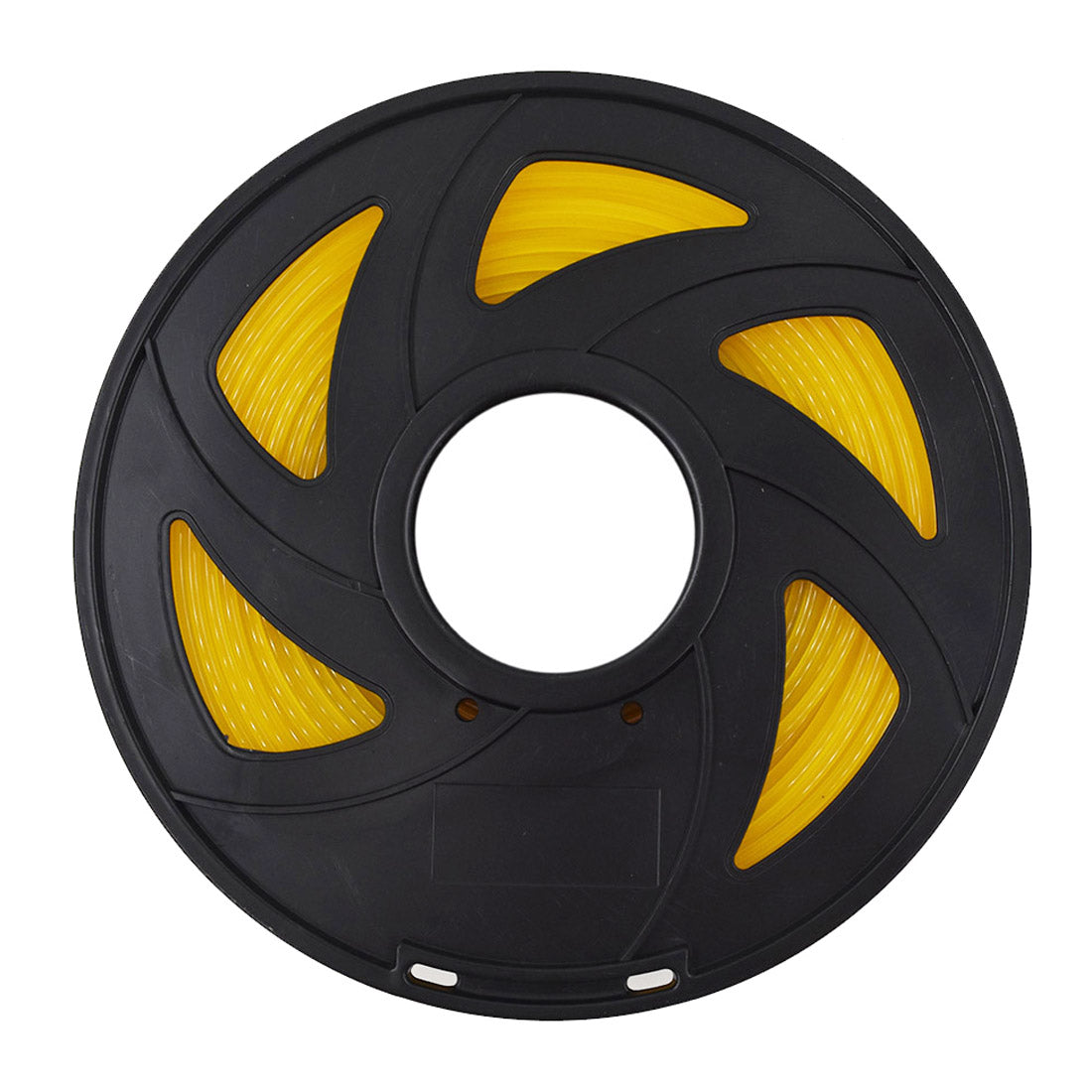 3D Printer Filament - 1KG(2.2lb) 3 mm, Dimensional Accuracy PLA Multiple Color (Transparent Yellow,3mm)