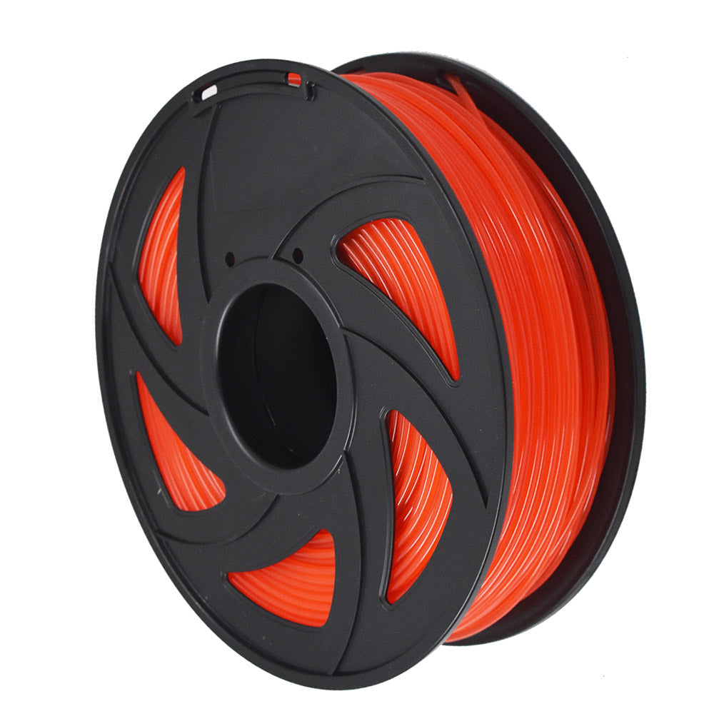3D printer filament - 1KG(2.2lb) 1.75mm / 3 mm, Dimensional Accuracy PLA Multiple Color (transparent red,3mm)