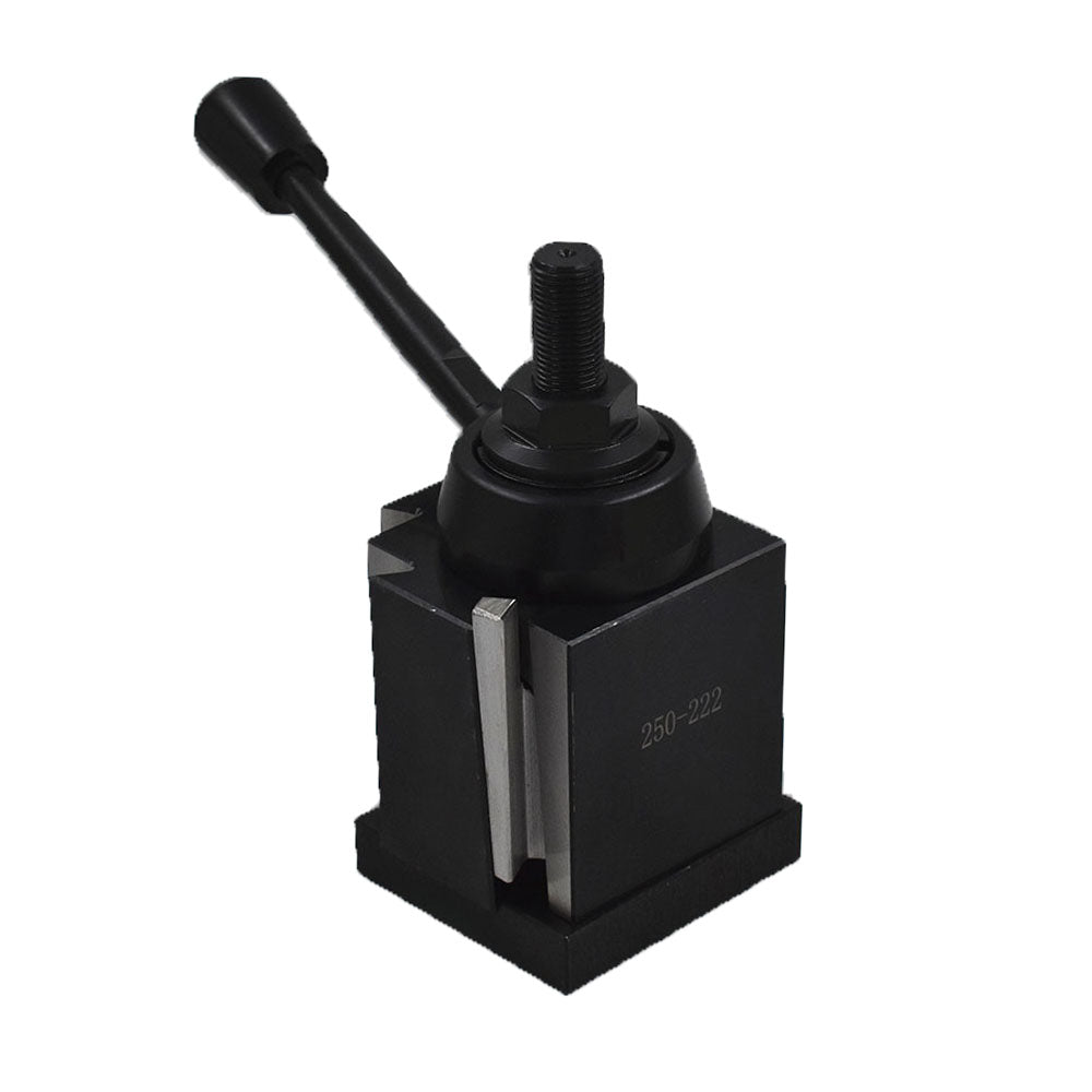findmall Bxa 250-222 Tool Post Set Wedge Type Quick Change Turning and Facing Holders Fit for Lathe (8)