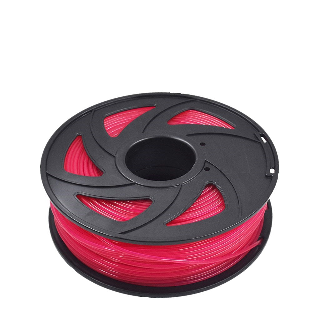 ABS 3D printer filament - 2.20 lb (1KG) The diameter of 3.00 mm, Dimensional Accuracy ABS Multiple Color (Transparent Purple)